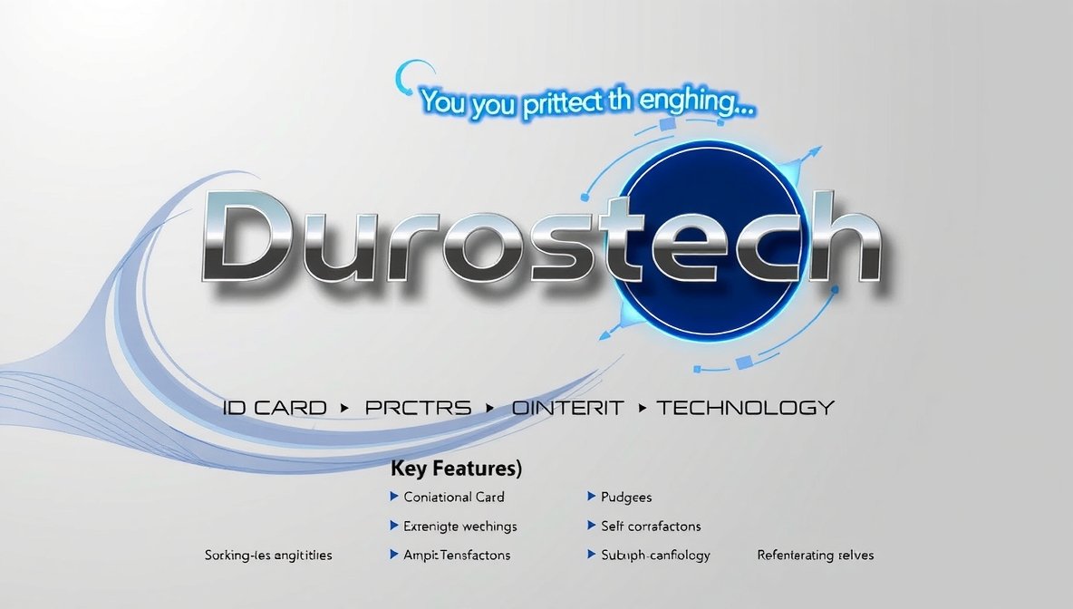 durostech id card printing technology