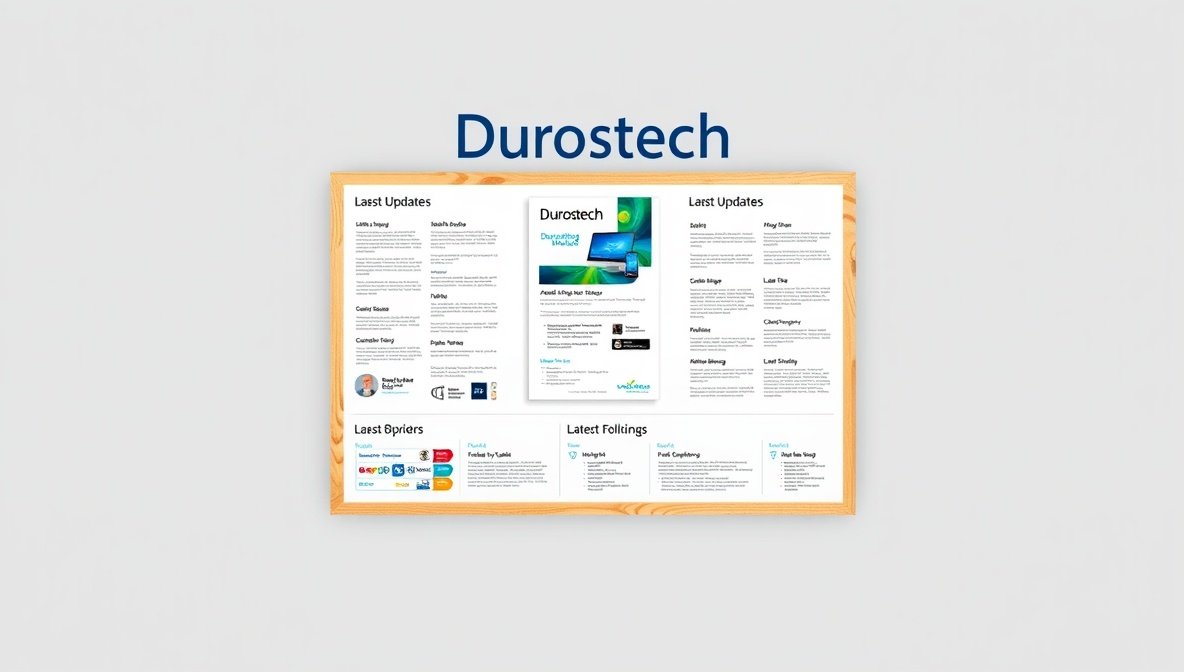 latest updates durostech