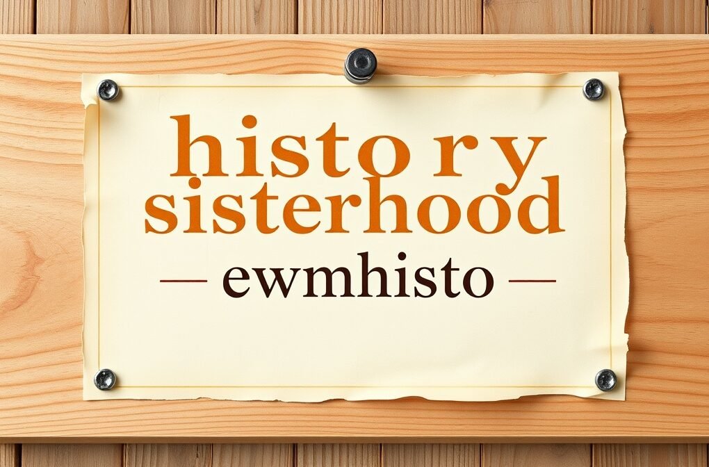 history sisterhood ewmhisto